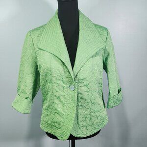 Vintage Patchington Green Blazer 3/4 Sleeves Medium
Lot M